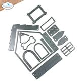 Elizabeth Craft Designs Dog House Build a Book Die Set - 2332