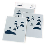 Pinkfresh Studio Trees stencil/ Die Bundle