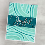Concord & 9th KW Peppermint Stripes Stencil Pack (6 qty; 6 x 9)