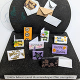 Cool Katz Craft Cutz 1/24 Scale Miniature Card & Envelope Set