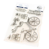 Pinkfresh Studio Holiday Bicycle-Stamp/ Die Bundle