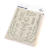 Pinkfresh Studio Art Deco Floral Arch stamp