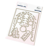 Pinkfresh Studio Art Deco Floral Arch Bundle ( Stamp, Dies, Stencil & Press Plate) Retired