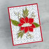 Concord & 9th KW Poinsettia Inlay Dies