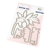 Pinkfresh Studio Grateful Greenery stamp/die/stencil/ press plate Bundle