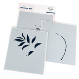 Pinkfresh Studio Grateful Greenery stamp/die/stencil/ press plate Bundle