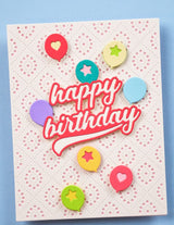 Poppy Stamps 2695 – Festive Balloons Craft Die