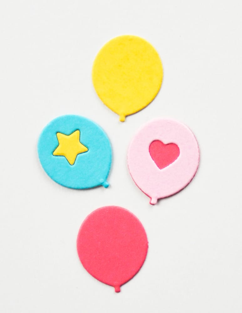 Poppy Stamps 2695 – Festive Balloons Craft Die