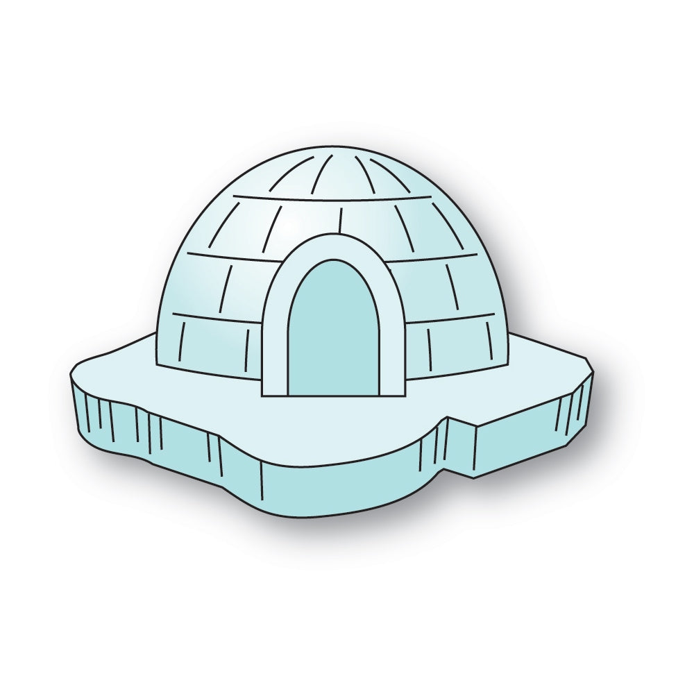 Poppy Stamps 2698 – Floating Igloo & Iceberg Craft Die