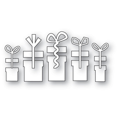 Poppy Stamps 2699 – Frilly Gifts Craft Die