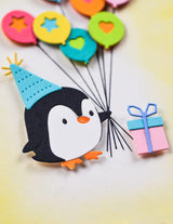 Poppy Stamps 2701 – Birthday Penguin Craft Die