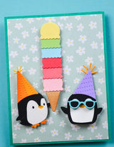 Poppy Stamps 2701 – Birthday Penguin Craft Die
