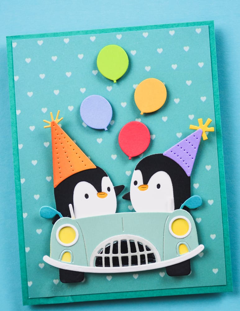 Poppy Stamps 2701 – Birthday Penguin Craft Die