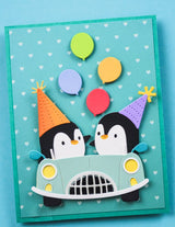 Poppy Stamps 2701 – Birthday Penguin Craft Die