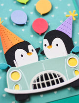 Poppy Stamps 2701 – Birthday Penguin Craft Die