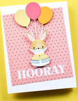 Poppy Stamps 2731 Nordic Happy Bunny craft die