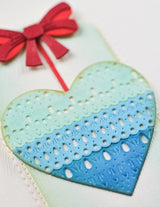 Poppy Stamps 2740 Scalloped Pinpoint Tags craft die