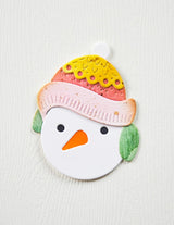 Poppy Stamps 2742 Nordic Chilly Snowman craft die