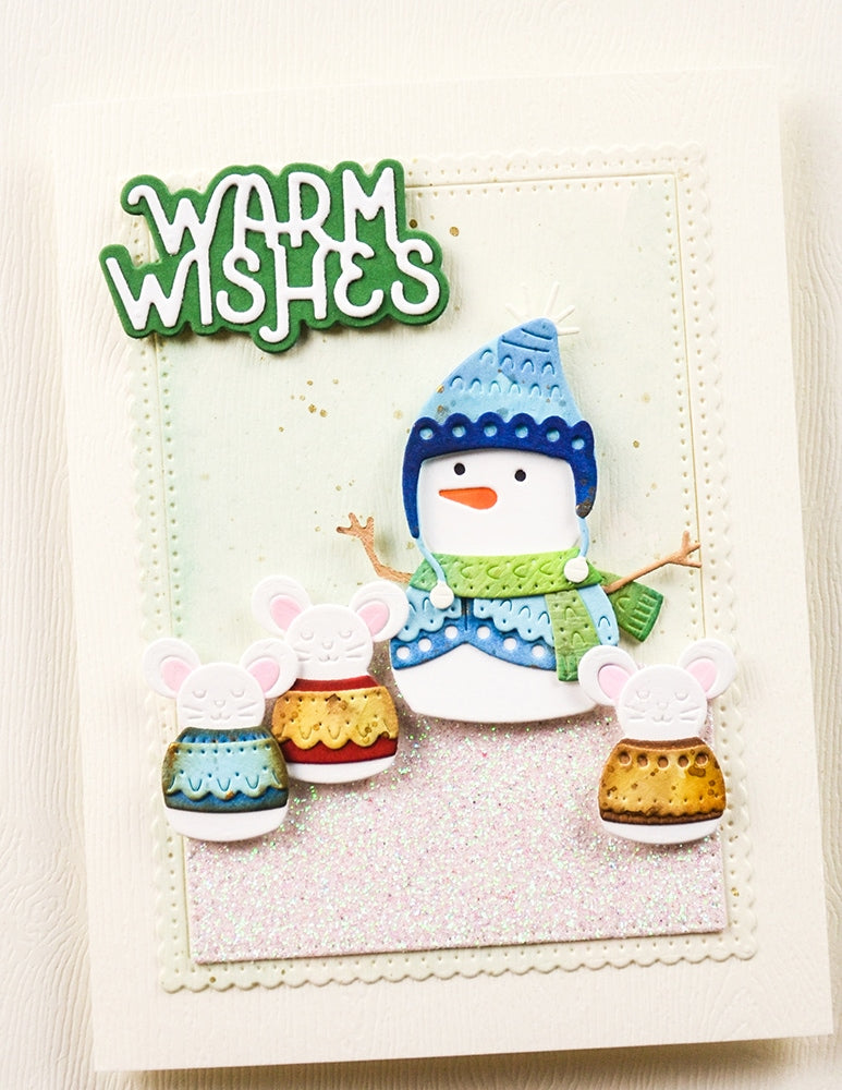 Poppy Stamps 2744 Nordic Tiny Mouse craft die