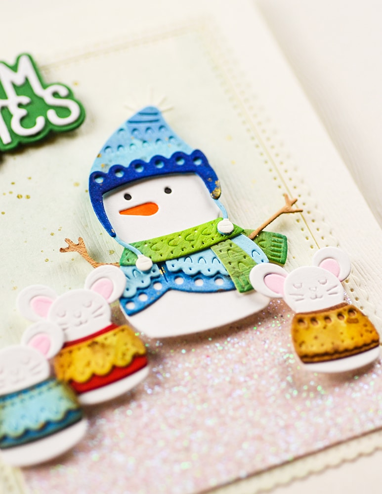 Poppy Stamps 2744 Nordic Tiny Mouse craft die