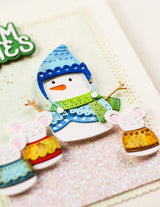 Poppy Stamps 2744 Nordic Tiny Mouse craft die