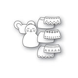 Poppy Stamps 2744 Nordic Tiny Mouse craft die