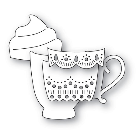 Poppy Stamps 2746 Nordic Cozy Cocoa craft die