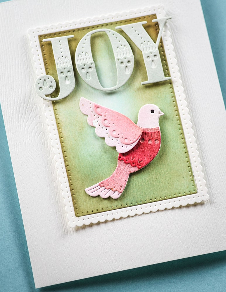Poppy Stamps 2747 Nordic Serene Dove craft die