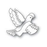 Poppy Stamps 2747 Nordic Serene Dove craft die