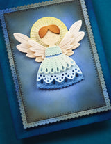 Poppy Stamps 2748 Nordic Sweet Angel craft die
