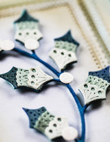 Poppy Stamps 2749 Nordic Holly Sprig craft die