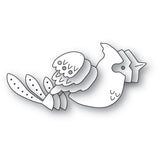 Poppy Stamps 2754 Nordic Resting Cardinal craft die