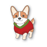 Poppy Stamps 2756 Happy Corgi craft die