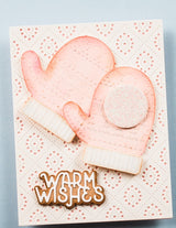 Poppy Stamps 2761 Nordic Large Mitten craft die