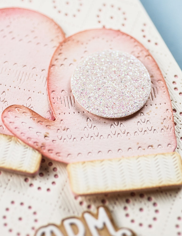 Poppy Stamps 2761 Nordic Large Mitten craft die