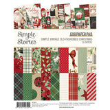 Simple Stories Simple Vintage Old-Fashioned Christmas 6 x 8" Paper Pad