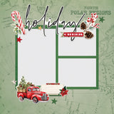 Simple Stories Simple Vintage Old-Fashioned Christmas Simple Pages Page Pieces 27633