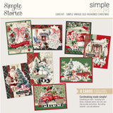 Simple Stories Simple Vintage Old-Fashioned Christmas Simple Cards Card Kit 27635