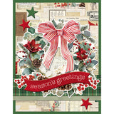 Simple Stories Simple Vintage Old-Fashioned Christmas Simple Cards Card Kit 27635