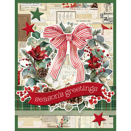 Simple Stories Simple Vintage Old-Fashioned Christmas Simple Cards Card Kit 27635