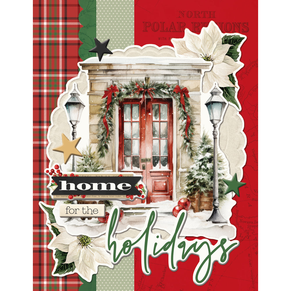 Simple Stories Simple Vintage Old-Fashioned Christmas Simple Cards Card Kit 27635