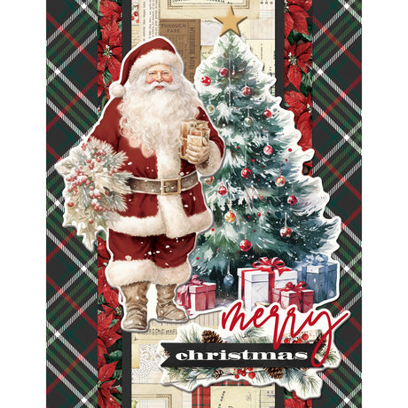 Simple Stories Simple Vintage Old-Fashioned Christmas Simple Cards Card Kit 27635