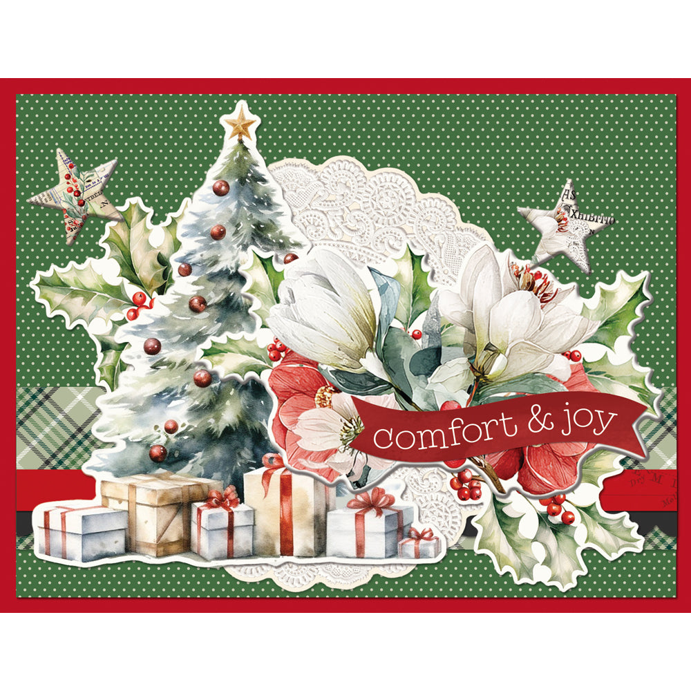 Simple Stories Simple Vintage Old-Fashioned Christmas Simple Cards Card Kit 27635