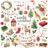 Simple Stories Simple Vintage Evergreen Memories Chipboard Pieces 27825