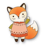 Poppy Stamps Nordic Waving Fox Craft Die - 2786