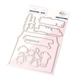 Pinkfresh Studio Patisserie Pals stencil/stamp/die Bundle