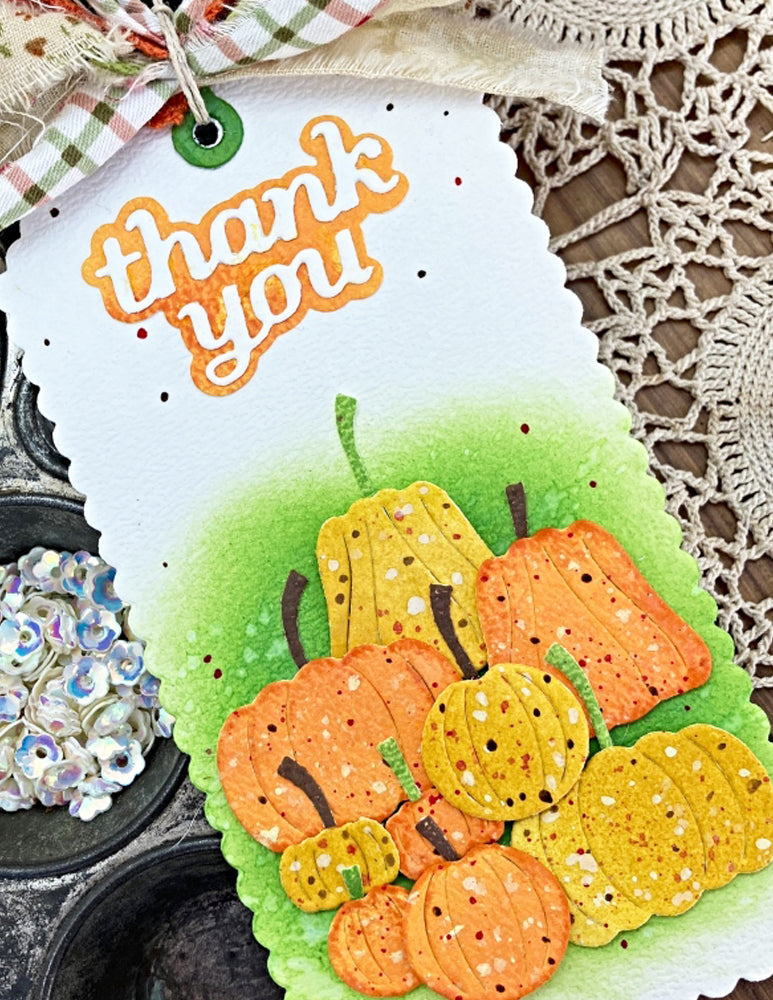Poppy Stamps Scalloped Framer Tags Craft Die - 2791
