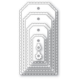 Poppy Stamps Scalloped Framer Tags Craft Die - 2791