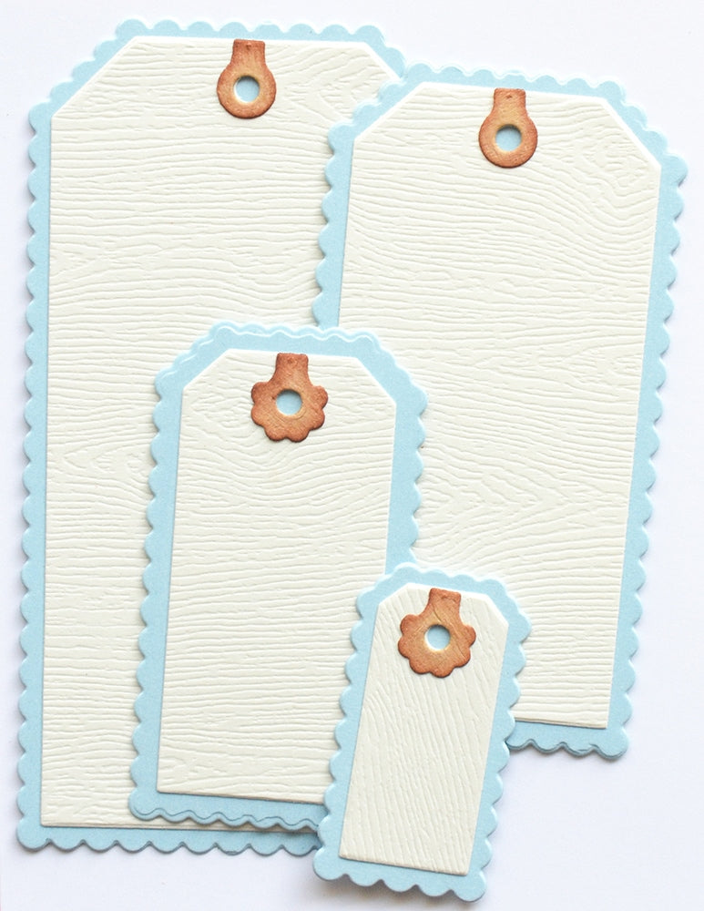Poppy Stamps Scalloped Framer Tags Craft Die - 2791