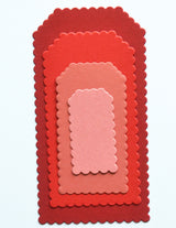 Poppy Stamps Scalloped Framer Tags Craft Die - 2791